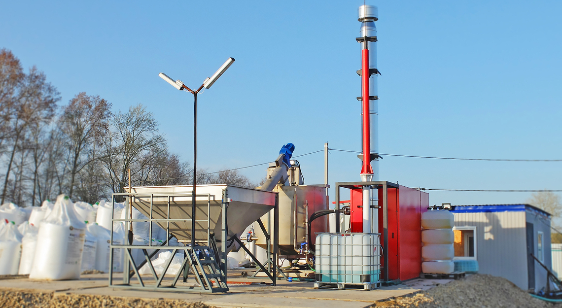 Смесительная система для профессионального производства растворов удобрений Узел для КАС и ЖКУ