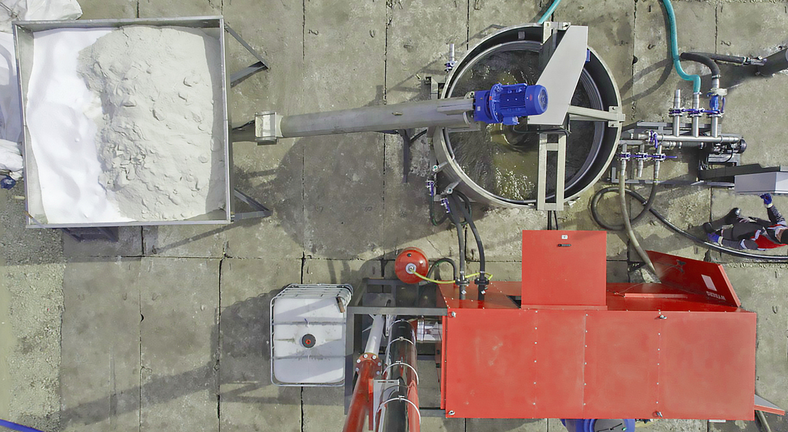 Смесительная система для профессионального производства растворов удобрений Завод для КАС и ЖКУ