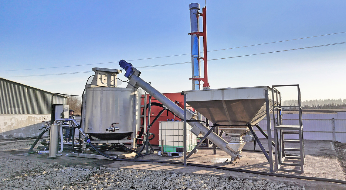 Смесительная система для профессионального производства растворов удобрений Смесительная система для профессионального производства растворов удобрений